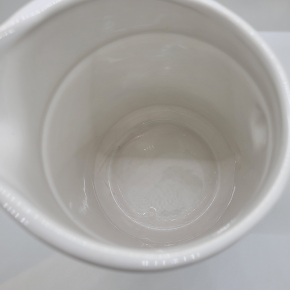 Vintage Country Blue Ribbon Goose Duck Ceramic Creamer Pitcher - Picture 3 of 10